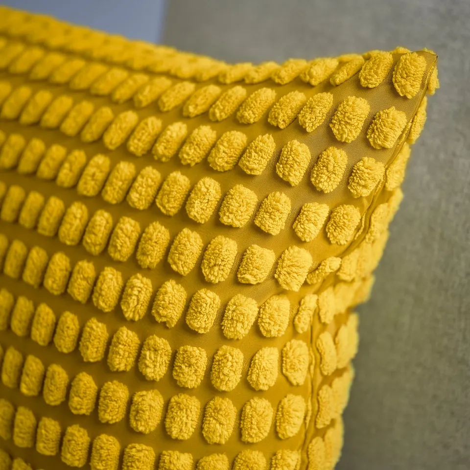 SVARTPOPPEL Cushion cover, yellow, 40x58 cm