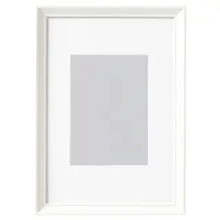KNOPPÄNG frame, white, 21x30 cm