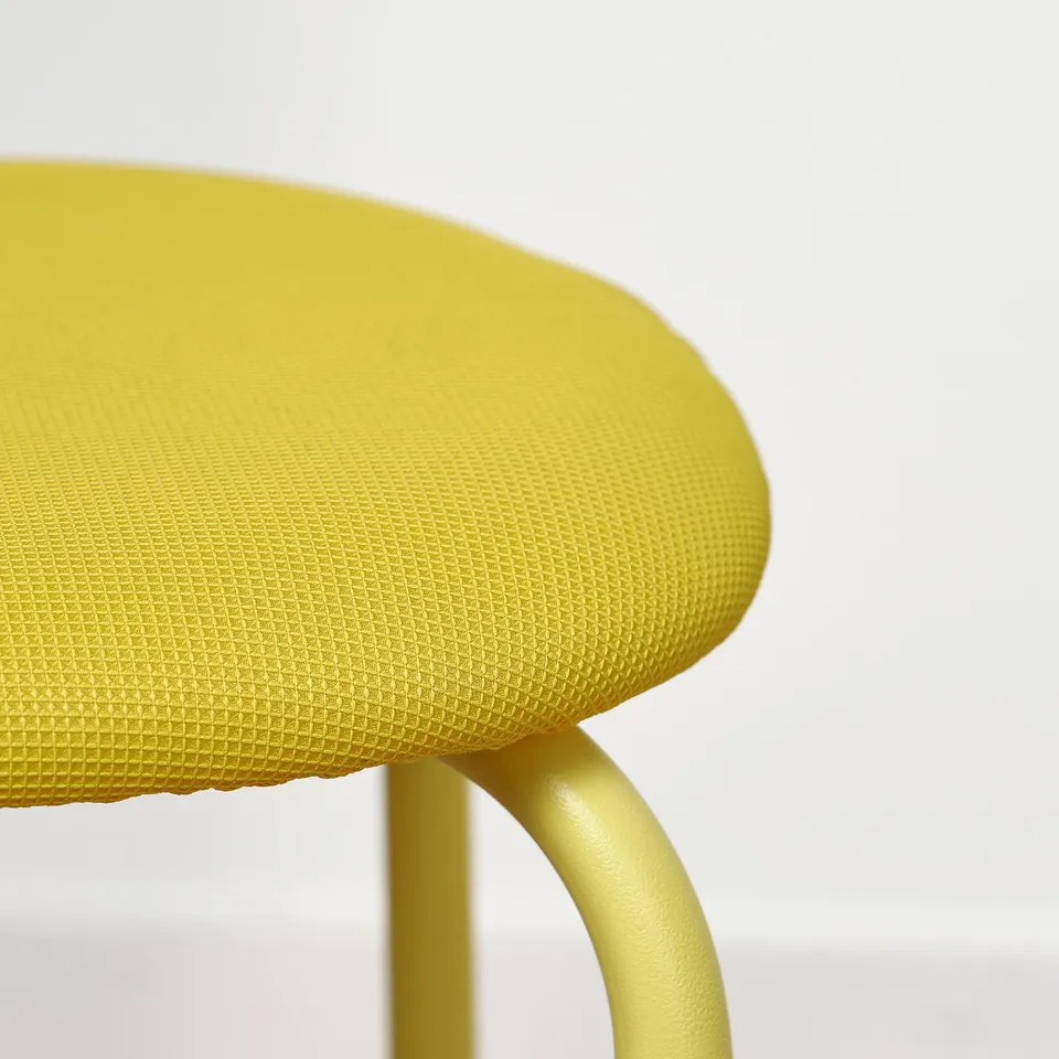 GULTARP Stool, light yellow/Remmarn yellow