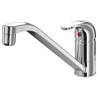 LAGAN single-lever kitchen mixer tap, chrome-plated, Height 16 cm