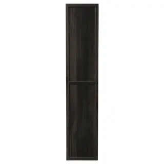 OXBERG door, dark brown oak effect, Width 40.0 x Height 192.0 cm