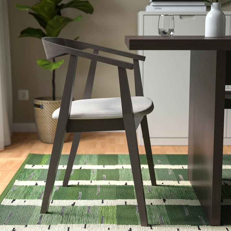 part: STOCKHOLM chair with armrests