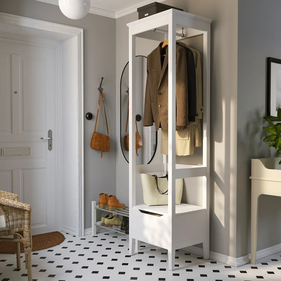 part: IDANÄS open wardrobe