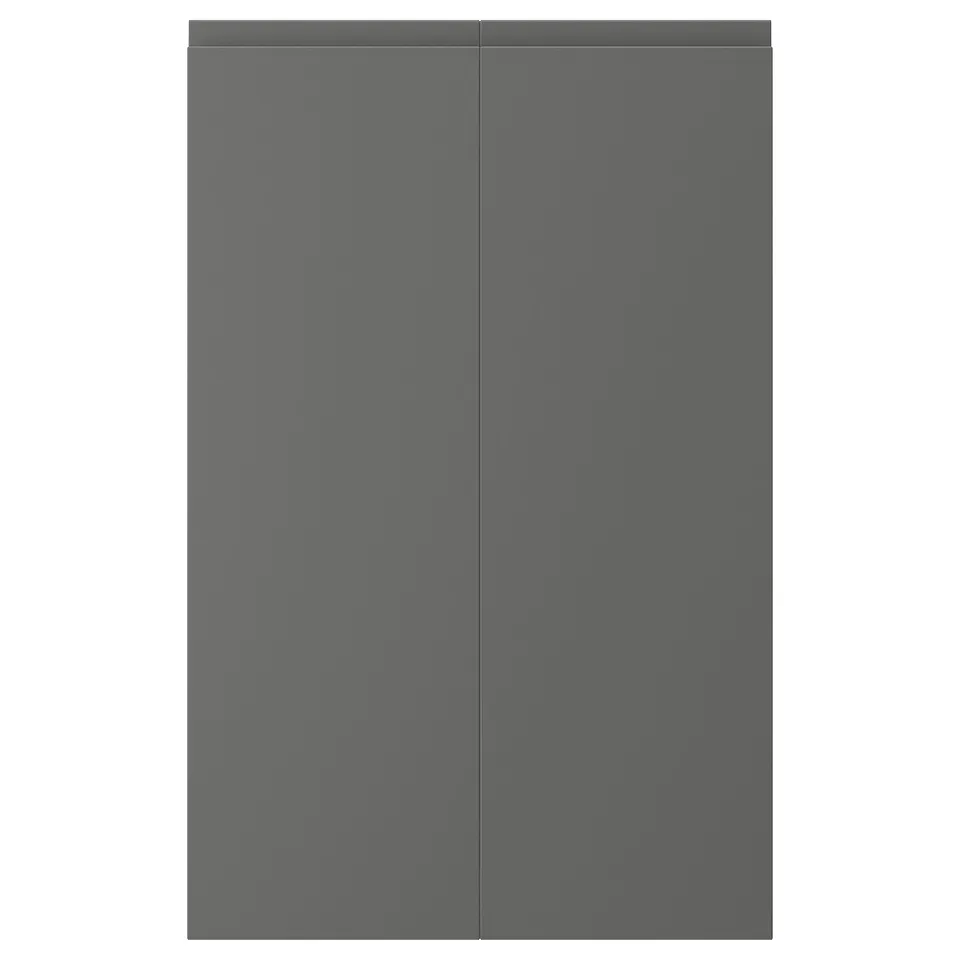 part: VOXTORP 2-p door f corner base cabinet set