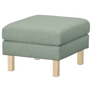 SALTSJÖBADEN cover for footstool, Gunnared light green