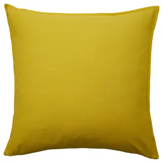 GURLI cushion cover, yellow, 65x65 cm