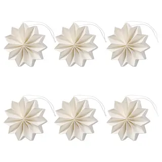 VINTERFINT tree ornament, paper/off-white