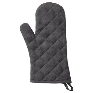 RINNIG oven glove, grey, Length 33 cm