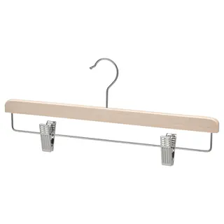 BUMERANG skirt hanger, natural, Width 36 cm