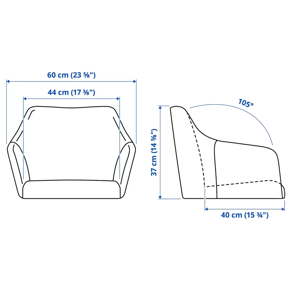 part: TOSSBERG seat shell