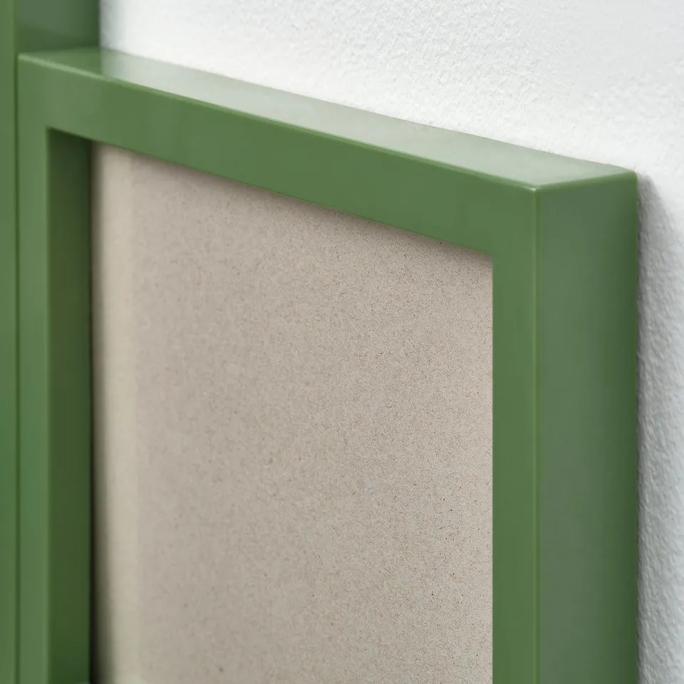VÄXBO Collage frame for 8 photos, green, 13x18 cm