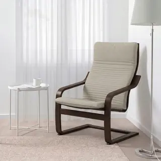 POÄNG/GLADOM Rocking-chair/Tray table
