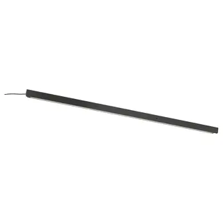 ÖVERSIDAN LED wardrobe lighting strp w sensor, dimmable dark grey, Length 96 cm