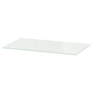 BESTÅ glass shelf, glass, 56x36 cm