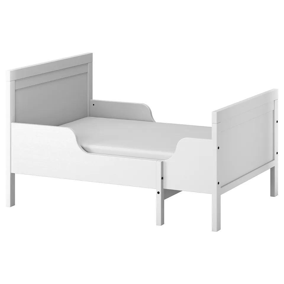 part: SUNDVIK ext bed frame with slatted bed base