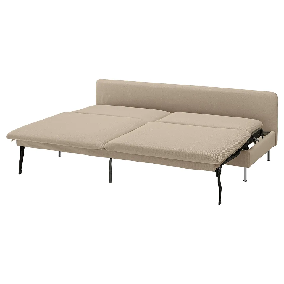 SÖDERHAMN Cover for 3-seat sofa-bed section, Kelinge beige