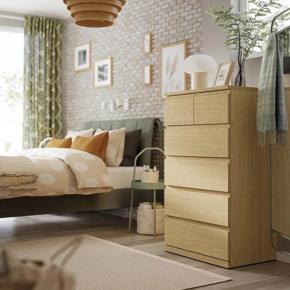 part: STORKLINTA chest of 6 drawers