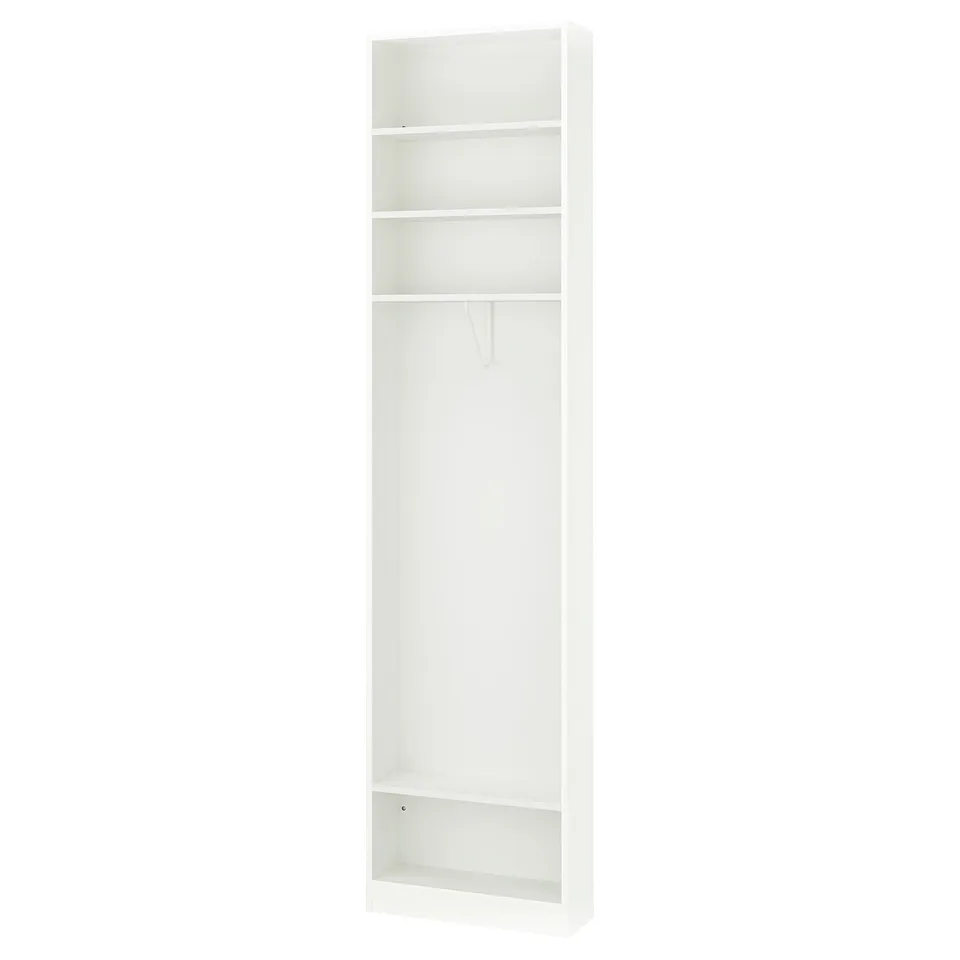 PAX Add-on end-unit, white, 20x58x236 cm