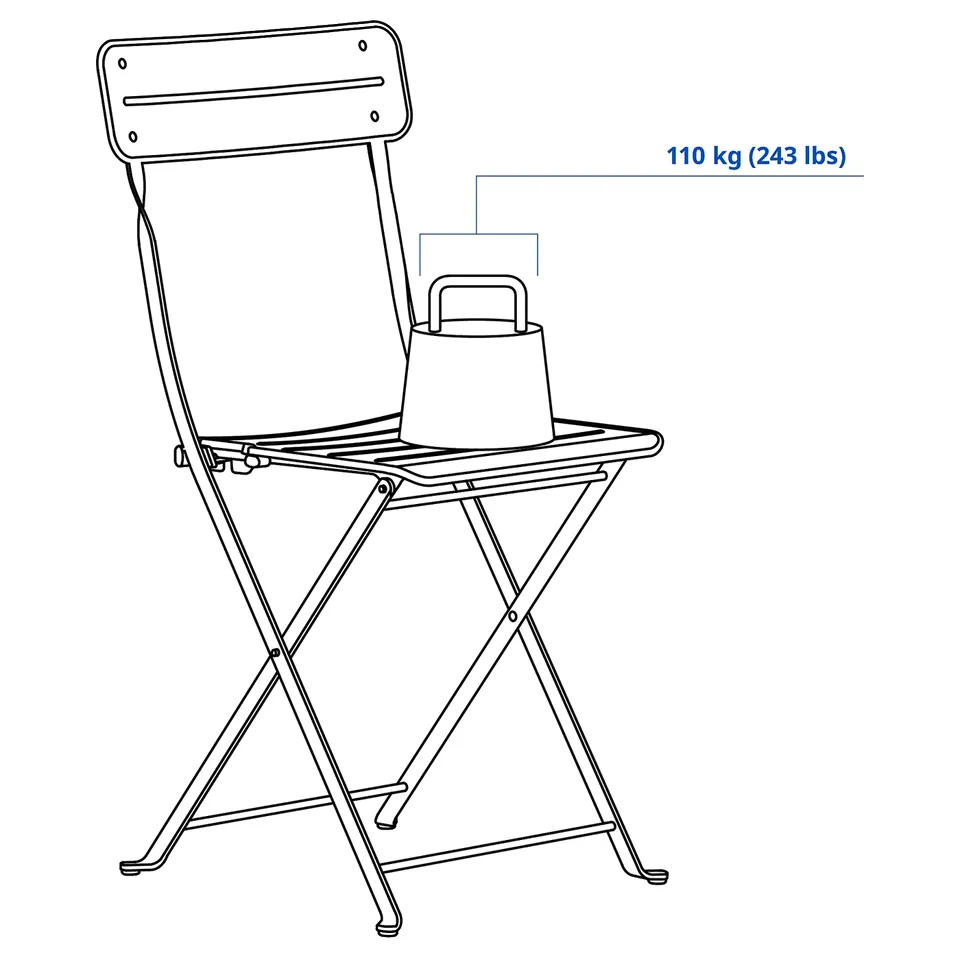 part: SUNDSÖ folding chair