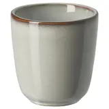 GLADELIG espresso cup, grey, 10 cl