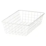 ALTARLIDEN wire basket, white, 40x62 cm
