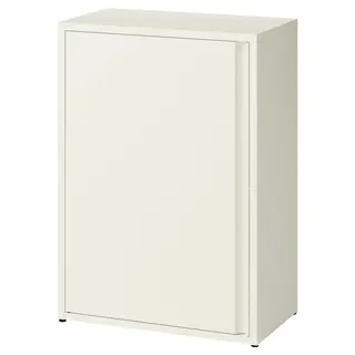 SUNDSÖ cabinet, off-white outdoor/indoor, 60x35x86 cm