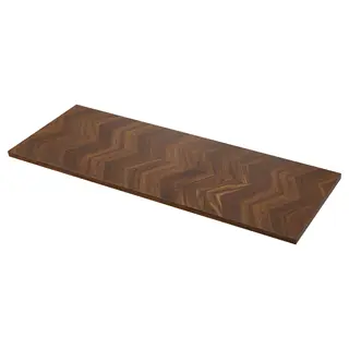 BARKABODA worktop, walnut/veneer, 246x3.8 cm