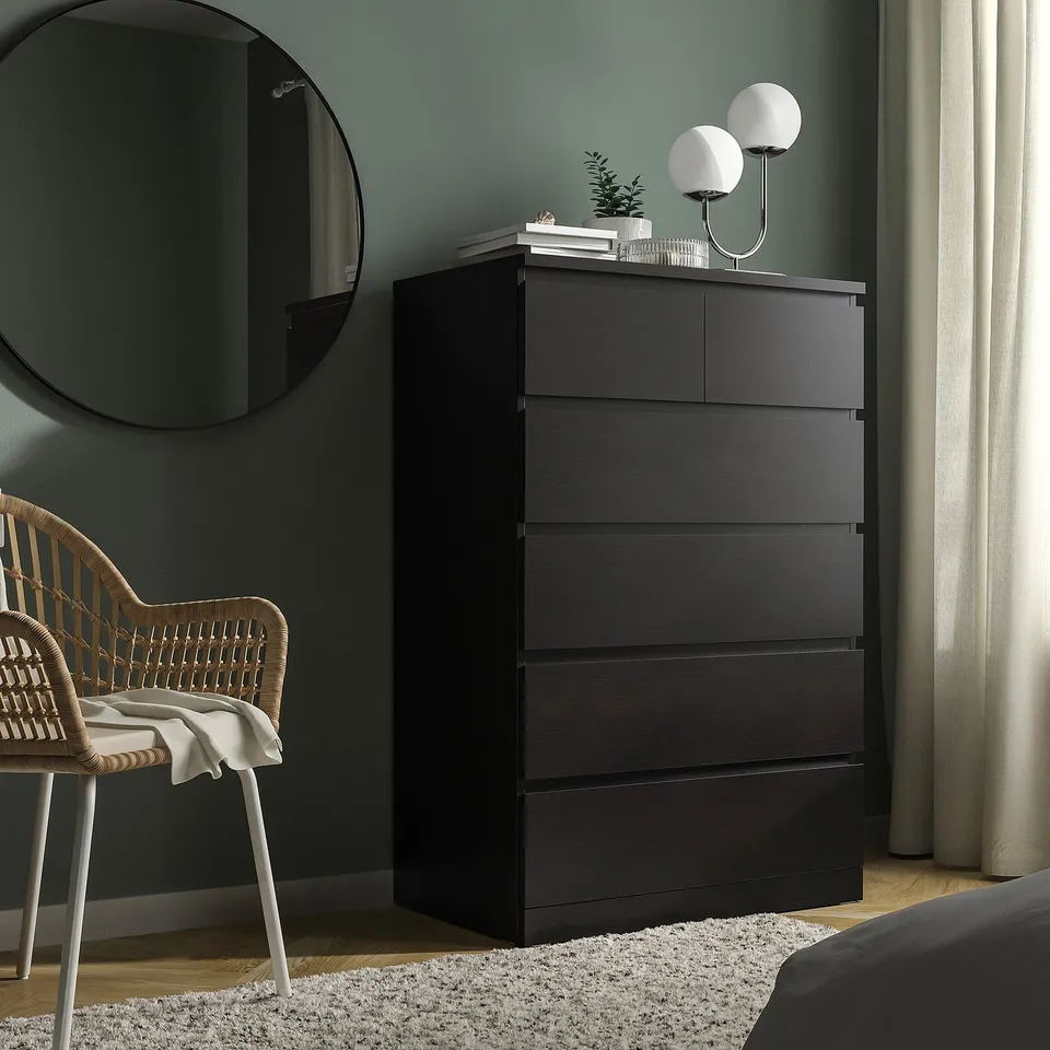 part: MALM chest of 6 drawers
