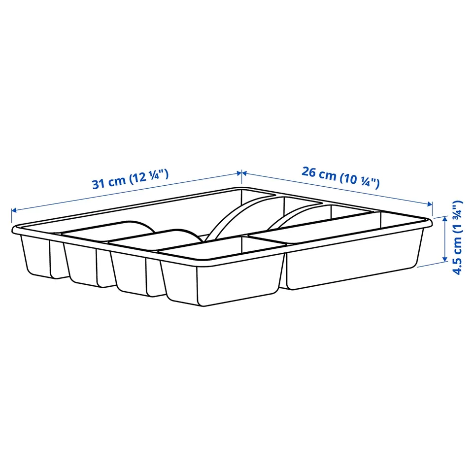 part: SMÄCKER cutlery tray