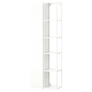 ENHET storage combination, white, 60x32x180 cm