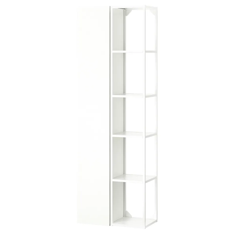 ENHET Storage combination, white, 60x32x180 cm