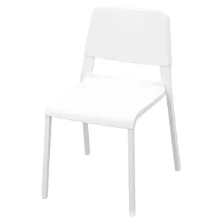 TEODORES chair, white, Width 46 x Depth 54 x Height 80 cm