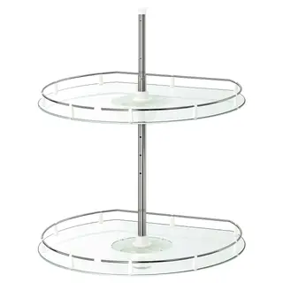 UTRUSTA wall corner cabinet carousel