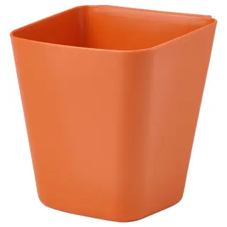 SUNNERSTA container, bright orange, Width 12 x Depth 11 x Height 13 cm