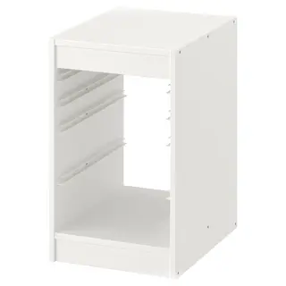 TROFAST frame, white, 34x44x56 cm
