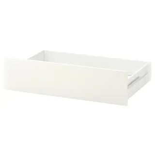FONNES drawer, white/white, Width 80 x Depth 57 x Height 20 cm