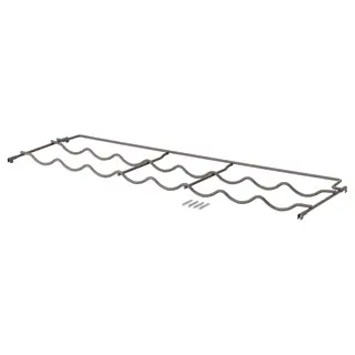 IVAR bottle rack, grey, 83x30 cm