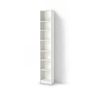 BILLY bookcase, white, 40x28x237 cm