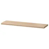 BESTÅ shelf, white stained oak effect, 56x16 cm