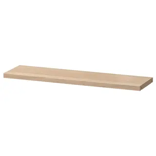 BESTÅ shelf, white stained oak effect, 56x16 cm