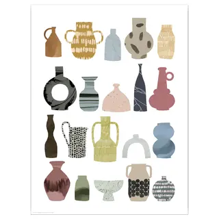 BILD poster, ceramic collection, Width 30 x Height 40 cm
