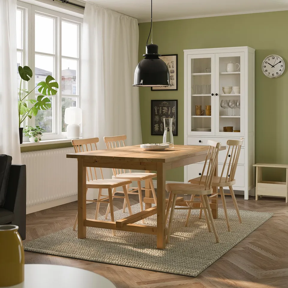 part: NORDVIKEN / HÖGVED table and 4 chairs