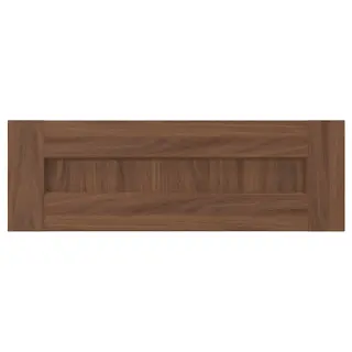 ENKÖPING drawer front, brown walnut effect, Width 59.7 x Height 19.7 cm