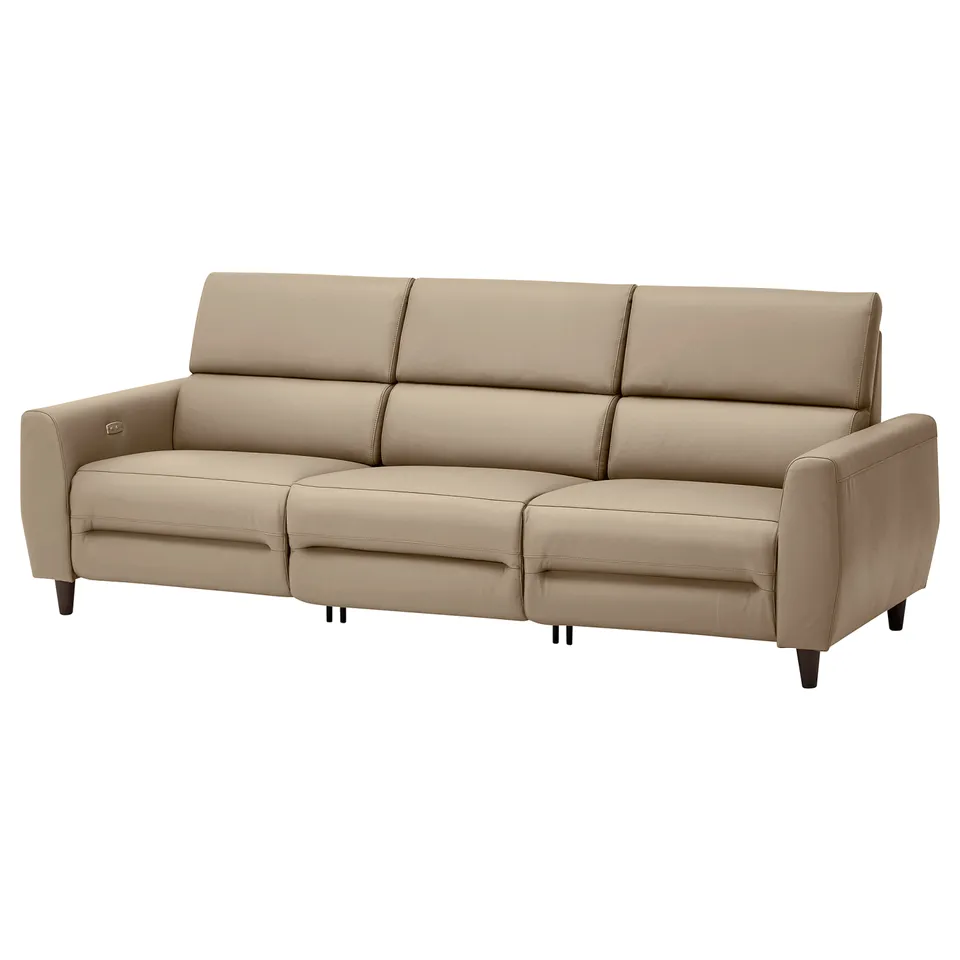 part: RULLERUM 3-seat sofa w 2 electric recliners