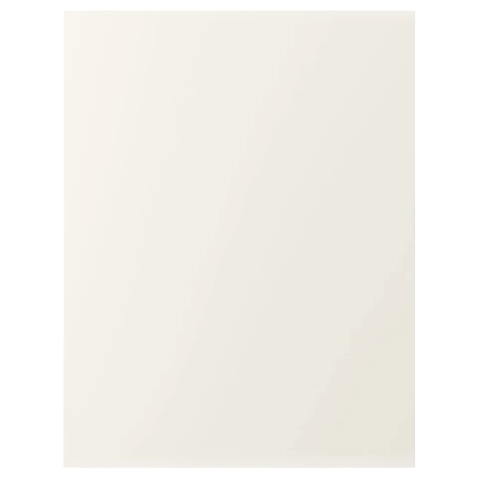 FÖRBÄTTRA - white panel, rectangular shape, fibreboard & acrylic paint.