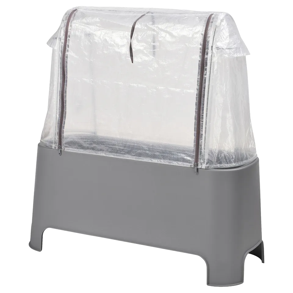 ASPAREN plant set 89x38x91 out grey/transp, photo 1