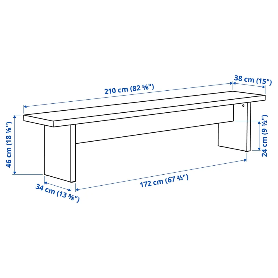part: BERGSHYTTAN bench