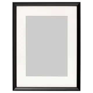KNOPPÄNG frame, black, 30x40 cm