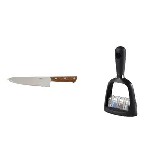SKÄRANDE/VARDAGEN set: cook's knife + knife sharpener