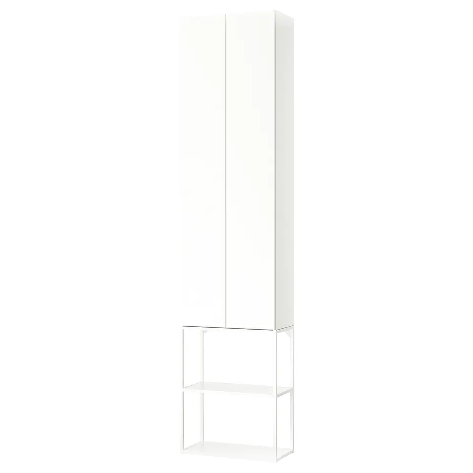 ENHET Storage combination, white, 60x32x255 cm